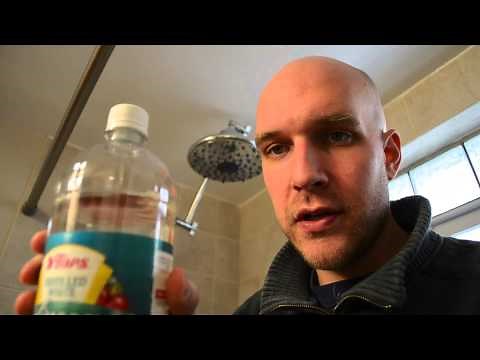 How to clean shower head