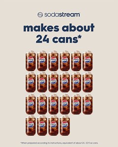 167K views · 494 reactions | Save when you sparkle at home with SodaStream. Just one drink mix makes about 24 cans of soda*! *Equivalent to 24-12floz cans | SodaStream USA | Facebook