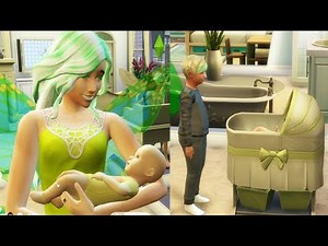 Baby Is Here ! Fairy Family SIMS 4 Game Let's Play Video Part 34