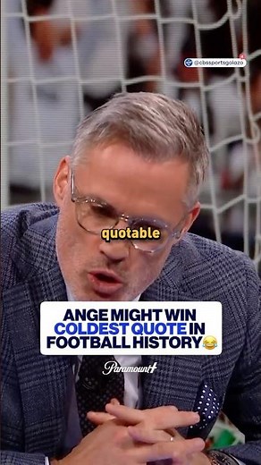 THE Ange Postecoglou quote that will be remembered forever 🤩 | CBS Sports Golazo