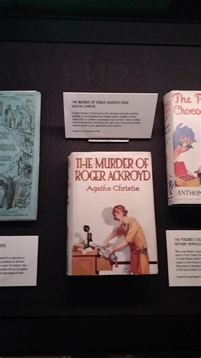 13K views · 155 reactions | Discover the best crime fiction books from the 20th Century at Murder by the Book, a free exhibition on at Cambridge University Library. Open until 24th August. Book your tickets here: https://bit.ly/CambUniLib24 | Agatha Christie | Facebook