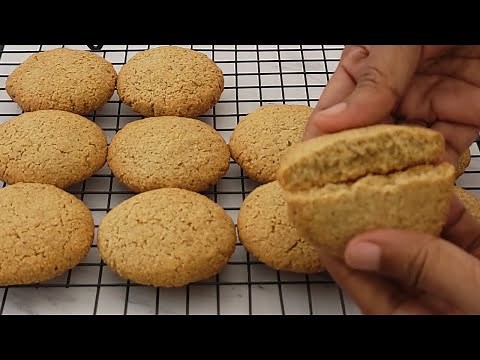 Oatmeal Cookies Recipe | Flourless Oatmeal Cookies | How To Make Oatmeal Cookies