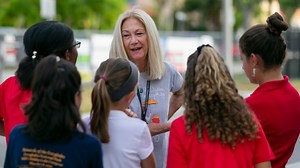It's the final last day of school for this Miami Shores Elementary School teacher. Billie Carpenter, 67, who taught fifth-grade students at Miami Shores, is retiring after 45 years of teaching. | Miami Herald