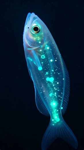 Glowing Deep Sea Creatures Uncovered #OceanLife #Bioluminescence #MarineLife #UnderwaterWorld