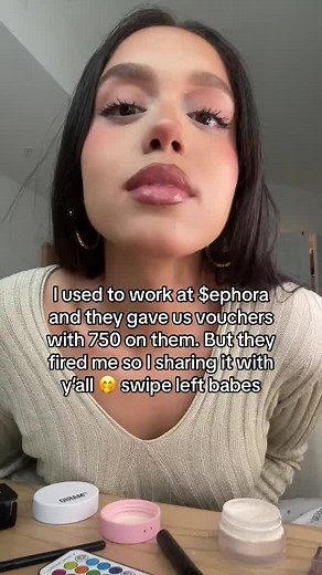 Sephora Employee Shares Vouchers and Tips