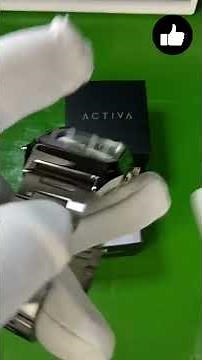 Activa X Invicta Men Digital/Analog Silver Alloy Case Watch ACW1220-003 SS Band#timepiece #mensstyle