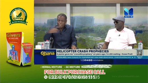 7.7K views · 88 reactions | What Nonsense Is This? - Kwesi Pratt fumes at Govt's Prophecy Review Directive #GoodMorningGhana #MetroTV | Good Morning Ghana | Facebook