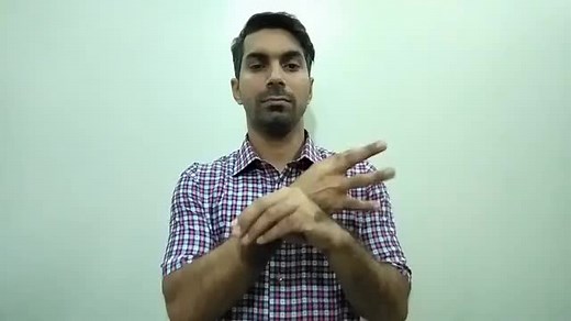 Watch how to sign 'comet' in American Sign Language.