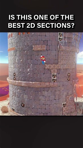 I Love The 2D Segments In SMO So Much! #nintendo #mario #shorts