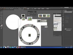 Adobe Illustrator Tutorial: Pixelgrafiken an Pfad biegen (ähnlich Polarkoordinaten)