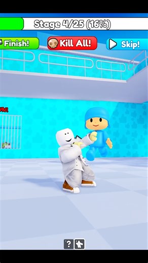 Pocoyo Dance Jumpscare 🤣 #roblox Roblox Obby Christmas