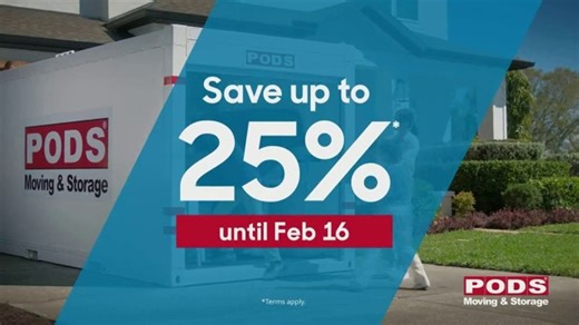 Pods Epic Savings Event TV Spot, 'America's Container Moving Company'