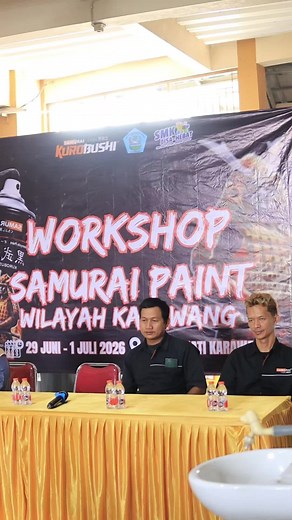 Samurai Paint Workshop SMK Sehati Karawang: Day 1–3