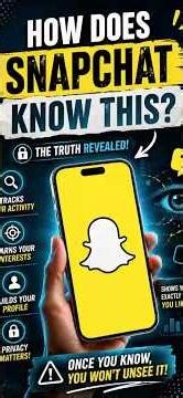 How Does Snapchat Know What You Like? 😳