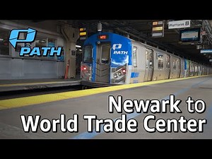 PATH PA-5 • Full Route Ride (Newark-Penn Station — World Trade Center)