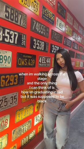 Graduating in Red: A Relatable 8th Grade Moment