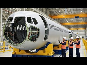 Inside the Aircraft Fuselage Factory: From Raw Aluminum to a Finished Fuselage Section