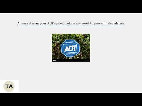 How To Reset An ADT Alarm System – Panel, Code & Power Reset Guide