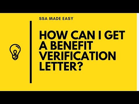 How Can I Get A Benefit Verification Letter?