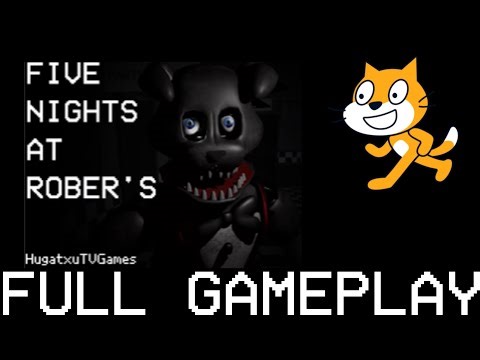 Playing the BEST FNAF Scratch Game | Five Nights at Rober’s FULL GAME + SECRET NIGHT (No Commentary)