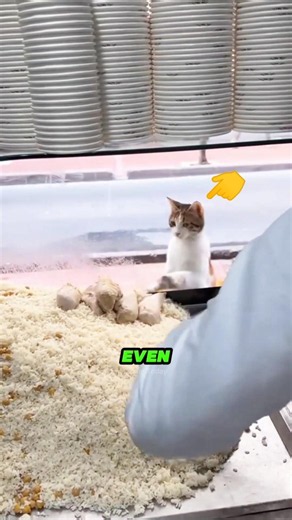 What He Did for This Hungry Kitten Will Melt Your Heart 😻❤️