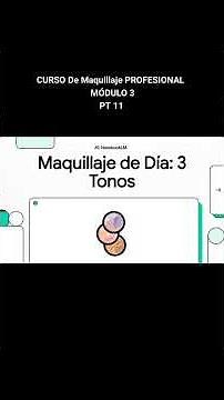 Maquillaje de día | Curso de Maquillaje Profesional Gratis | PT 11