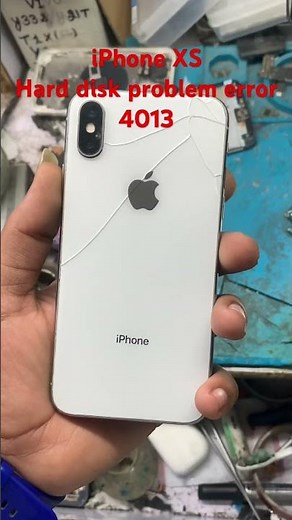 iPhone XS stuck at apple logo error 4013 fixed #iphone repair #iphonexs