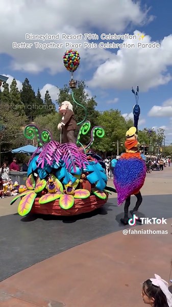 Disneyland Resort 70th Celebration: Pixar Pals Parade