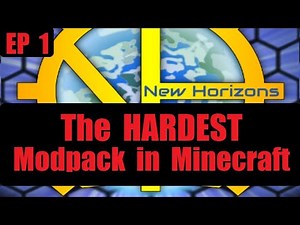 The Hardest Minecraft Modpack - Ep 1 - GregTech New Horizons GTNH Minecraft 2023