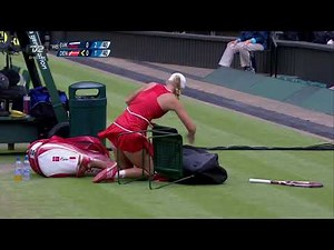 Caroline Wozniacki upskirt - Tennis Olympia 2012