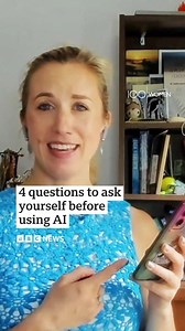 177K views · 1.9K reactions | Sasha Luccioni, leading researcher in ethical artificial intelligence, suggests four key questions to ask yourself when using AI. Help! My friend won’t stop using AI: https://youtu.be/x6hjsjKf9j4 | BBC World Service | Facebook