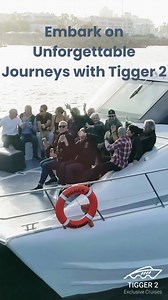 763 reactions | Embark on unforgettable journeys with Tigger 2! ✨ Set sail for a day of adventure and luxury, where every moment on the water becomes a cherished memory. From thrilling boat-based activities to serene ocean views, experience Cape Town like never before. ️ #Tigger2Journeys #CapeTownAdventures #LuxuryOnTheWater | Tigger 2 Charters | Facebook