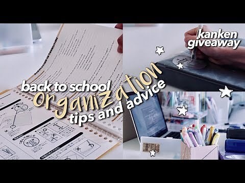 Back To School Organization and Binder Setup 2019