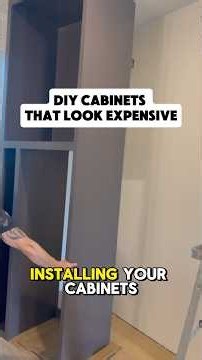 Building cabinets made simple #fyp #diy #woodworking #howto #cabinets