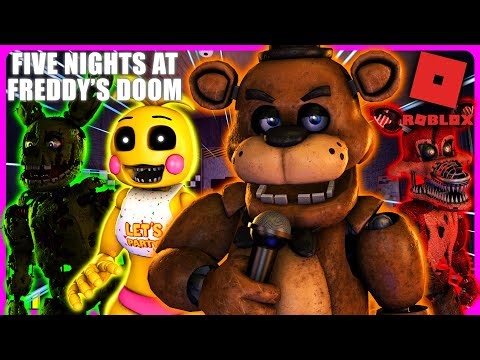 Roblox FNAF | FNAF Doom | Low Budget FNAF Is Surprisingly TERRIFYING! [Full Game]