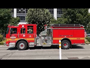 Seattle Fire **New** Engine 5 Responding/Returning!!!