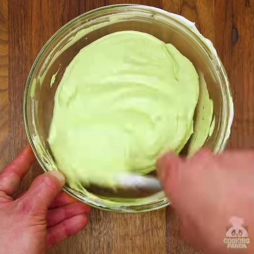 Shamrock Shake Pudding Shots