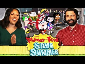We Watched PHINEAS AND FERB SEASON 4 EPISODE 27 & 28 For the FIRST TIME!! PHINEAS & FERB SAVE SUMMER