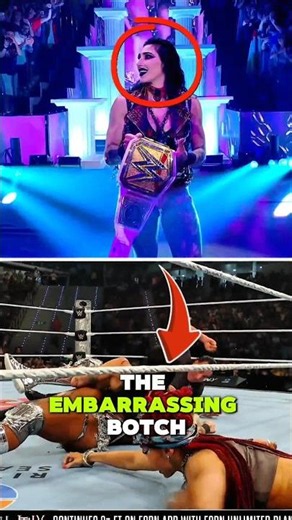 Did you catch the embarrassing botch during Rhea Ripley's match at Clash in Italy 😅 ? #wwe