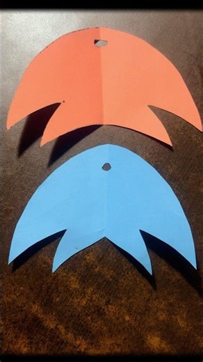 Paper Fish Cutting in 1 Minute! | Easy DIY Craft | Neetu Art and Craft #Shorts #diy