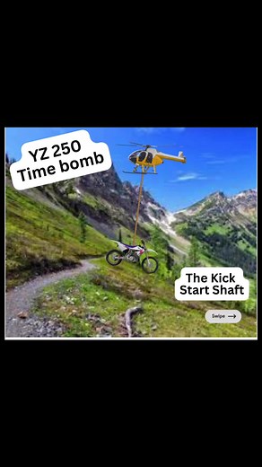 2002 to current YZ250 updated kick-start shafts are available. They come with every YZM500 kit but will fit in your Yz250 as well. Take away the worry that yours might break. 99-01 had a larger kickstart shaft, but Yamaha made them smaller for some reason, and they do break sometimes. If you would like one, hit up our website and fill out an order parts form, and we will be in touch | BRC Racing