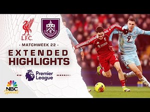 Liverpool v. Burnley | PREMIER LEAGUE HIGHLIGHTS | 1/17/2026 | NBC Sports