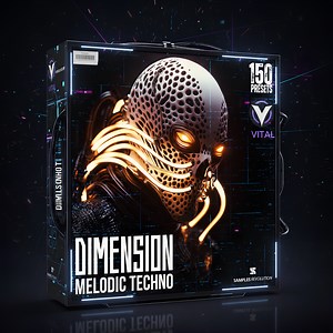 🌌 DIMENSION VITAL PACK - MELODIC TECHNO | 150 Presets   FREE 40 MIDI's |