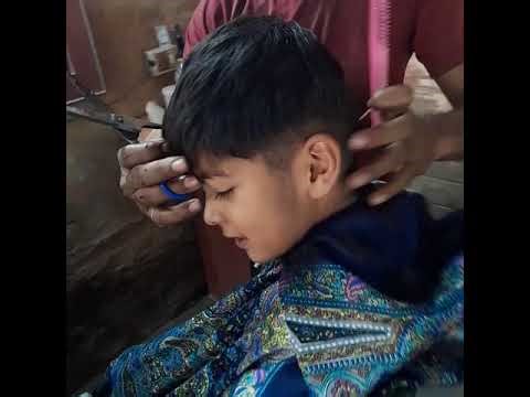 Little Boy’s Haircut 😄✂️ | Cute & Funny Salon Moment | Emotional Reaction