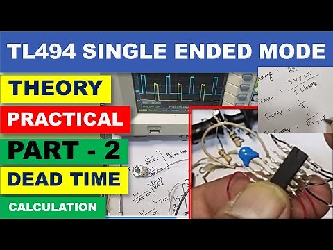 {450} Design TL494 PWM in Single Ended Driver Practical. Push Pull or Half Bridge Driver Circuit
