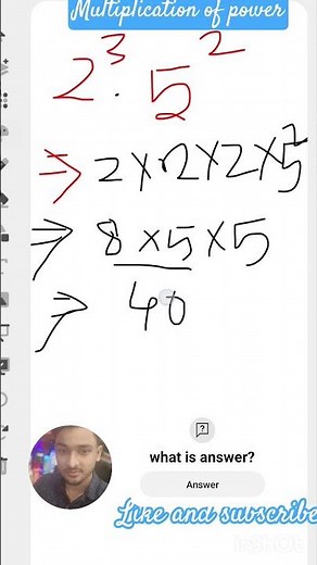 multiplication of power| powered basic mathematics|class 8| CBSE ICSE board|#newlearning