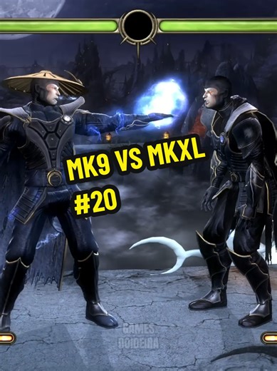 X-Ray Comparisons of Raiden, Kitana, and Mileena in MK9 vs MKXL