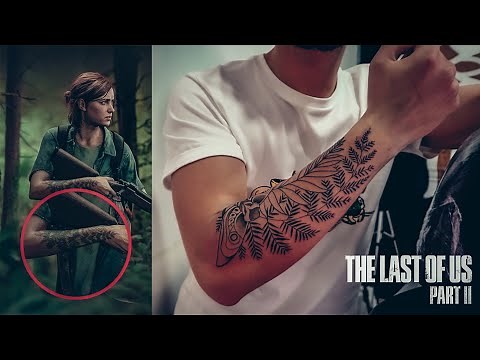 FIZ A TATUAGEM DA ELLIE DO THE LAST OF US!