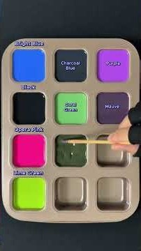 Creating 12 Gorgeous Colors From Simple Color mixes