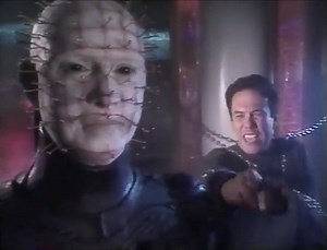364K views · 8.8K reactions | Pinhead taunts Gilbert Gottfried in USA Up All Night promos for Hellraiser III: Hell on Earth TV debut, 1996 | Horror Ads | Facebook